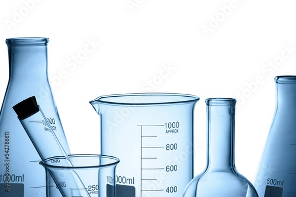 Obraz Laboratory glassware set