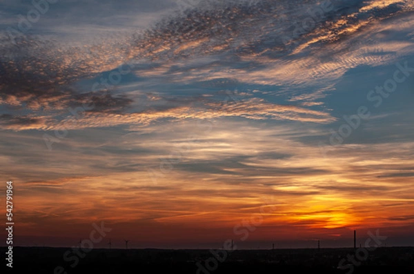 Fototapeta zachód słońca