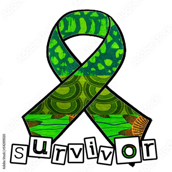 Obraz Survivor Green Ribbon