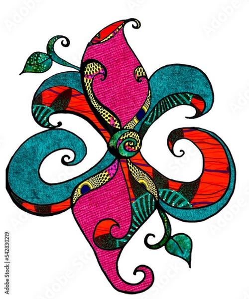 Obraz Afropastel Fleur D Lis