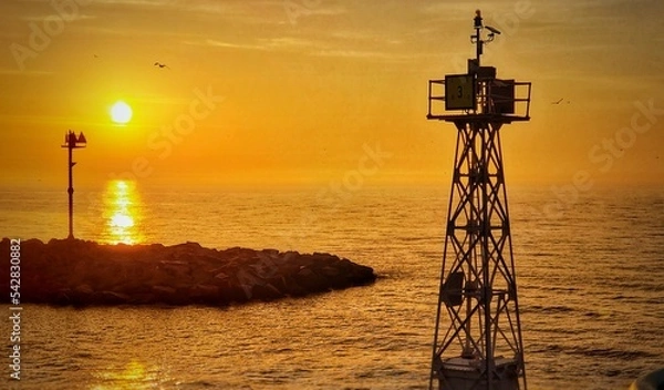 Obraz beacon at sunrise