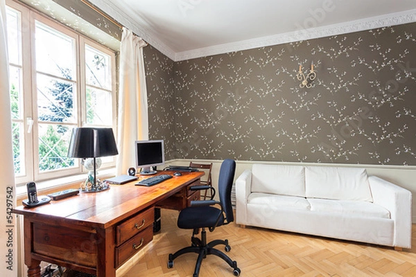 Fototapeta Vintage mansion - office