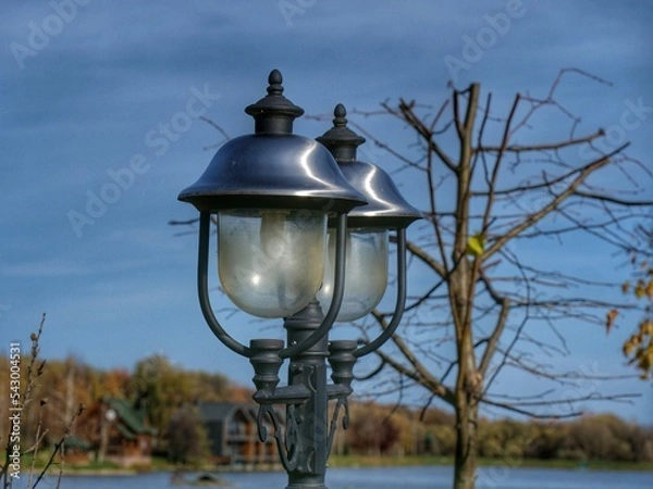 Obraz old street lamp