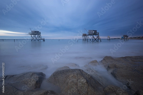 Fototapeta cabane de pêcheur 