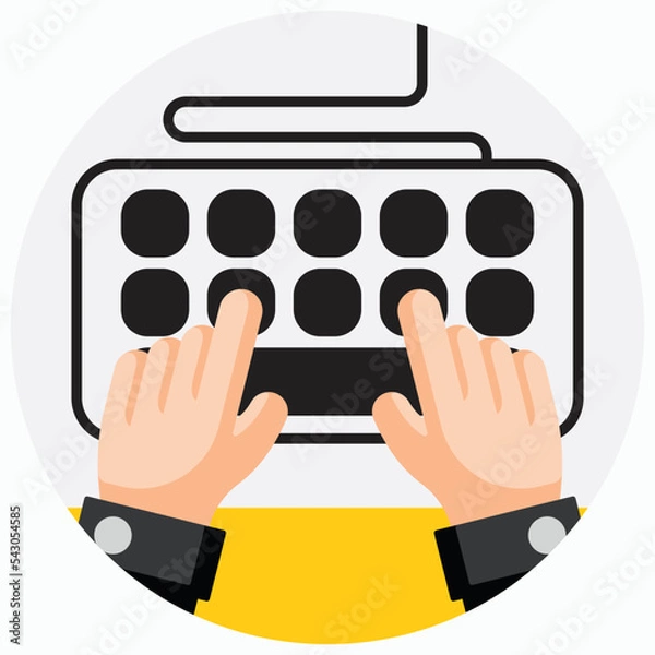 Fototapeta Work icon vector illustration