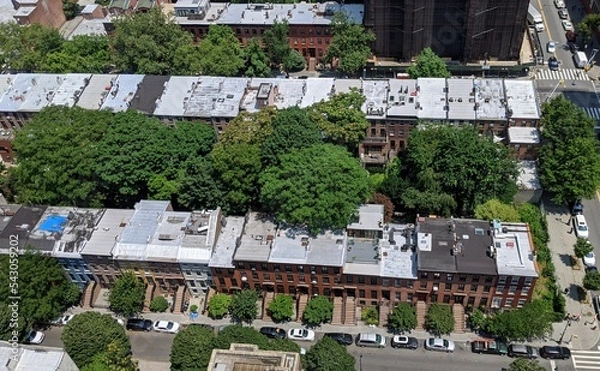 Fototapeta Brooklyn from above