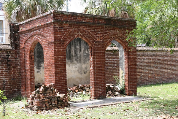 Fototapeta Red bricks