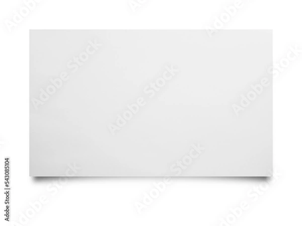 Obraz piece of note paper isolated