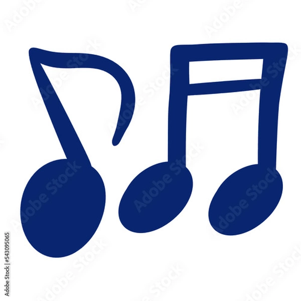 Fototapeta 음표일러스트