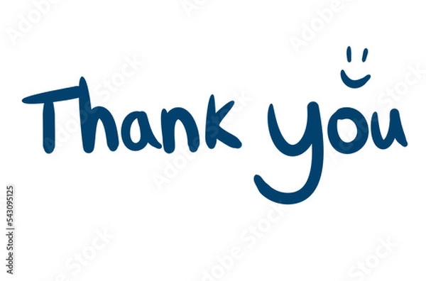 Obraz 땡큐 캘리그라피 