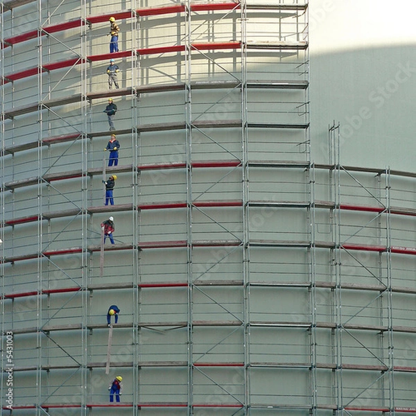 Fototapeta Men at work