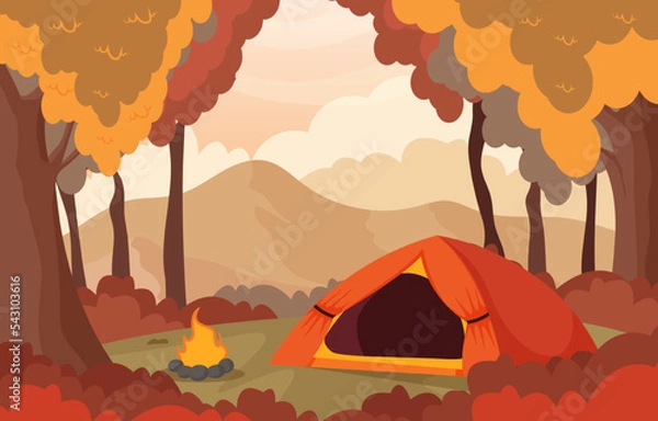 Obraz Fall Outdoor Background