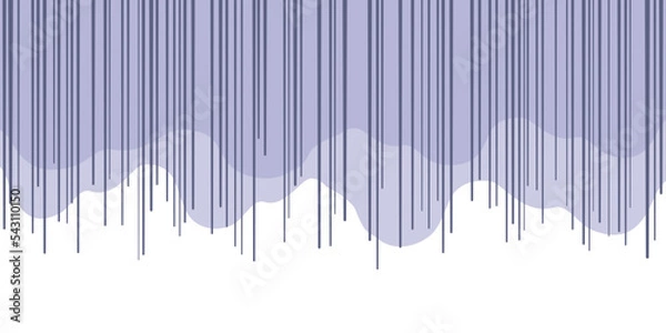 Obraz 縦線とどんよりイメージの漫画背景