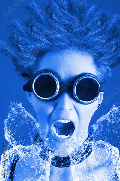 Obraz erfrischend abtauchen