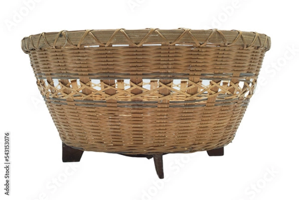 Obraz basket isolated on white