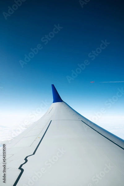 Obraz view from airplane window