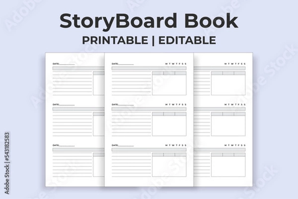 Obraz StoryBoard Book
