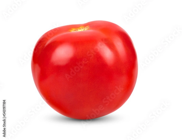 Fototapeta Fresh red tomato isolated on transparent png