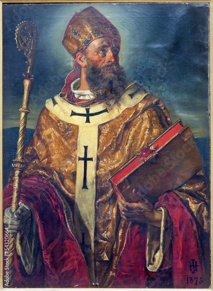 Obraz Wiedeń - Farba św. Augustyn, wielki nauczyciel zachodniego kościoła
