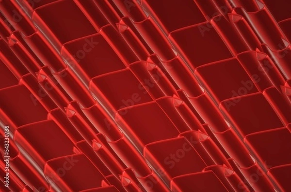 Obraz red leather texture background