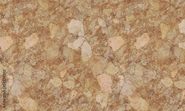Obraz Natural brown marble texture for skin tile wallpaper luxurious background. Creative Stone ceramic art wall interiors backdrop design. picture high resolution.