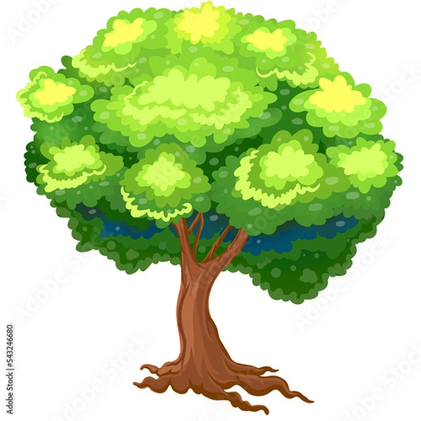 Obraz tree with leaves