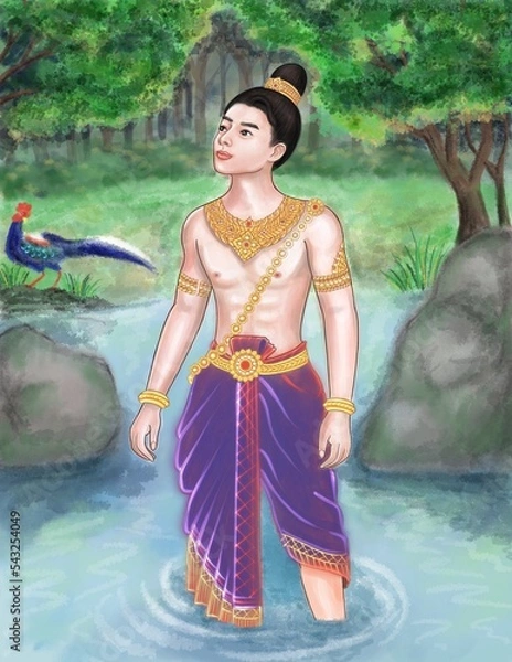Obraz thai art