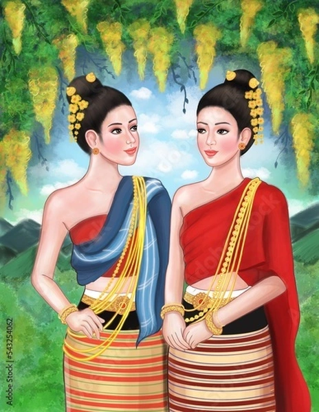 Obraz thai art