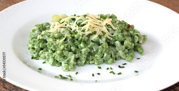 Obraz Spinatspätzle