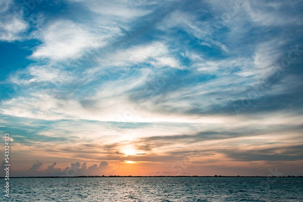 Fototapeta Ocean Sunset