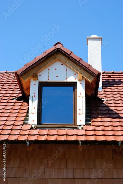 Fototapeta house construction