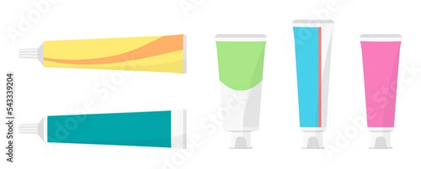 Obraz たくさんの歯磨き粉