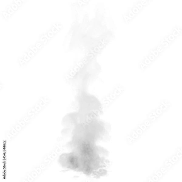 Obraz smoke isolated on white