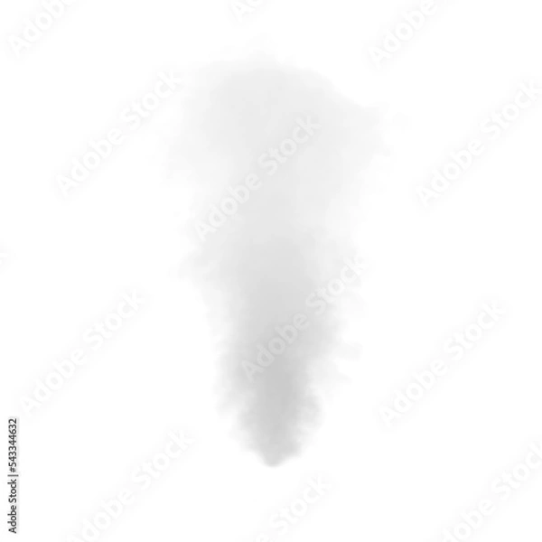Obraz white splash smoke transparent