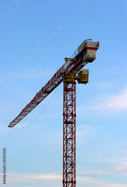 Obraz Grue de chantier