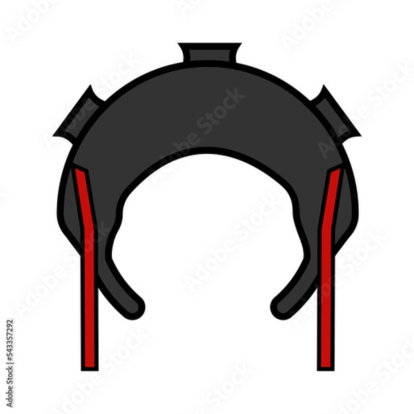 Obraz Bulgarian bag pictogram vector illustration.