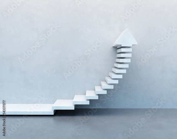 Obraz schody w górę