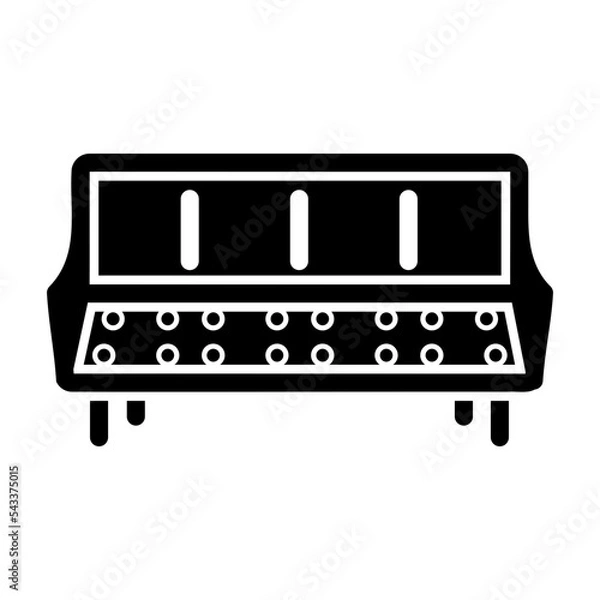 Fototapeta sofa icon