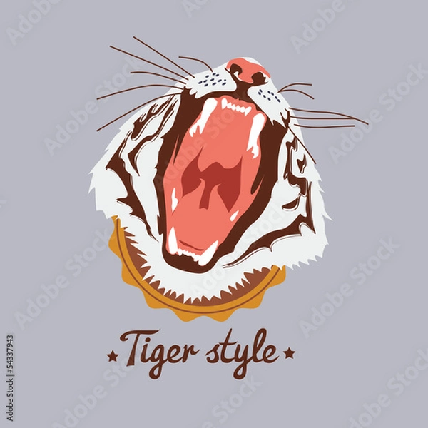 Obraz Wild tiger portret