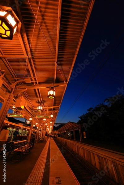 Obraz 嵐山　京都　日本