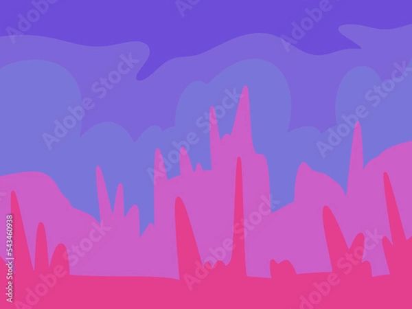 Obraz aesthetic background colorfull illustration wallpaper pattern pink flower blue 