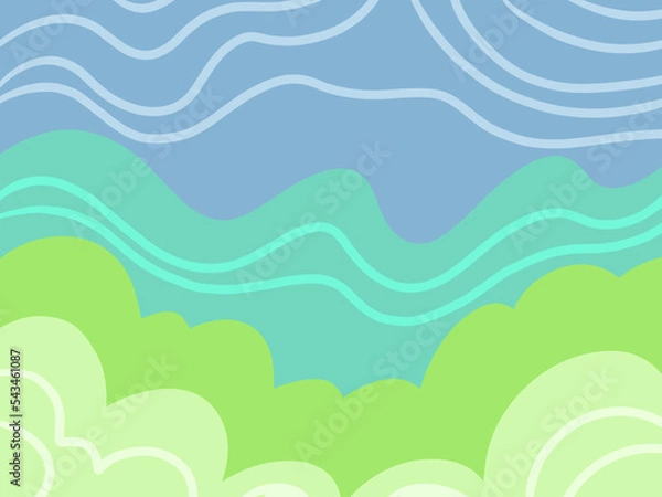 Obraz aesthetic background colorfull illustration wallpaper pattern