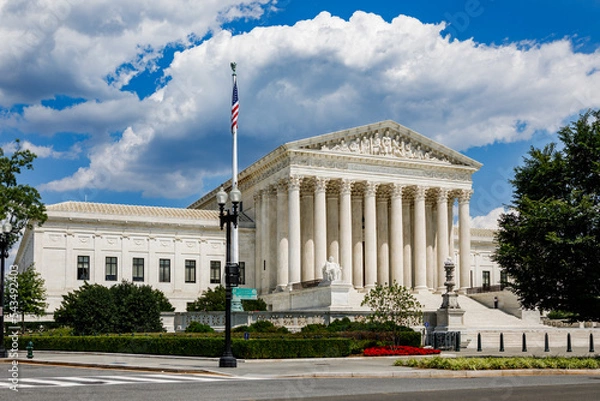 Obraz US Supreme Court Building in Washington, DC