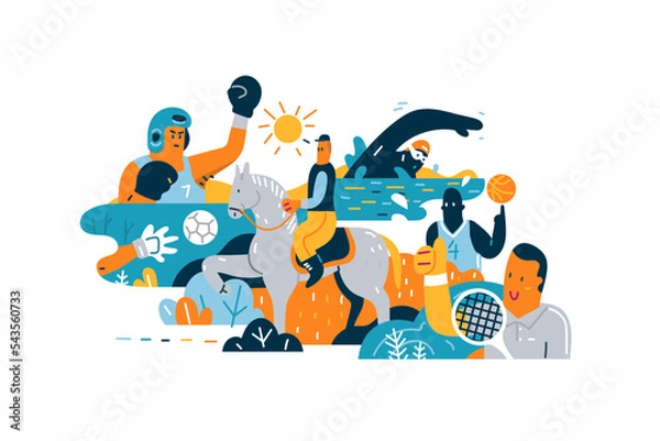 Fototapeta Summer Olympic Events 