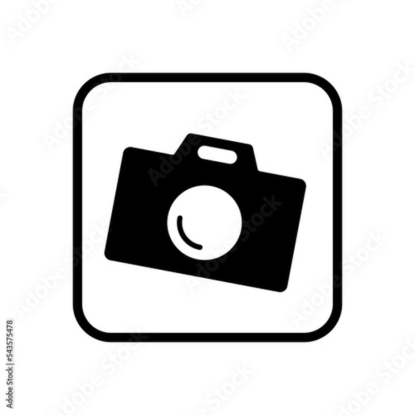 Fototapeta Camera icon vector design templates