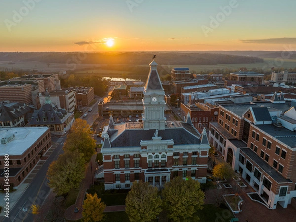 Obraz Clarksville Tennessee Aerial