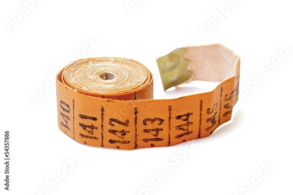 Fototapeta Measuring tape of the tailor