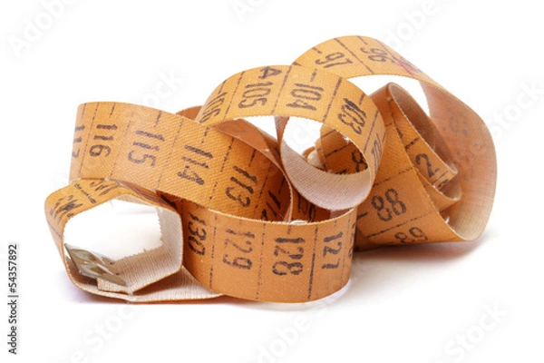 Fototapeta Measuring tape of the tailor