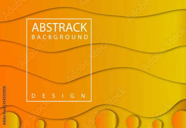 Obraz abstract orange background with space for text