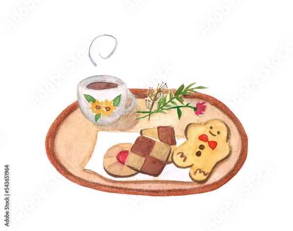 Obraz 12月のコーヒータイム